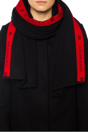 Logo-embroidered scarf, zdjęcie 2 Logo-embroidered scarf od Givenchy